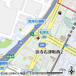 マクドナルド堺石津店周辺の地図