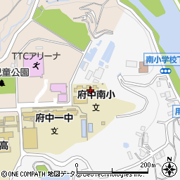 広島県府中市用土町444周辺の地図