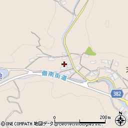 岡山県浅口市金光町上竹2120周辺の地図