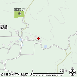 奈良県宇陀市榛原戒場418周辺の地図