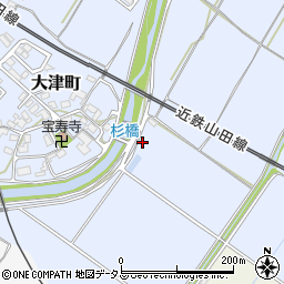 三重県松阪市大津町1855周辺の地図