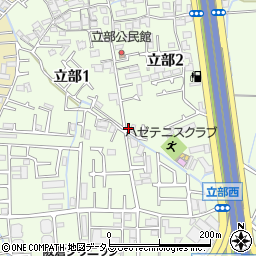 ＃西田駐車場周辺の地図