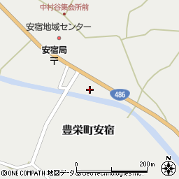 広島県東広島市豊栄町安宿3845周辺の地図