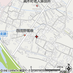 広島県府中市高木町1594周辺の地図