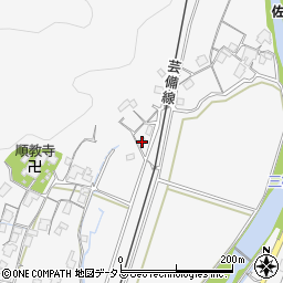 広島県広島市安佐北区白木町市川1094周辺の地図