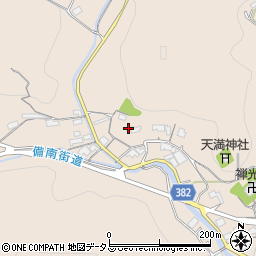 岡山県浅口市金光町上竹2200周辺の地図