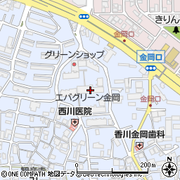 株式会社パスト　金岡店周辺の地図