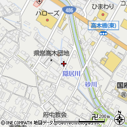 広島県府中市高木町491-3周辺の地図
