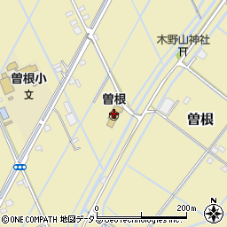岡山市　曽根保育園周辺の地図