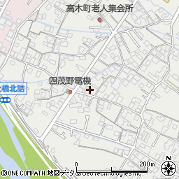 広島県府中市高木町1578周辺の地図