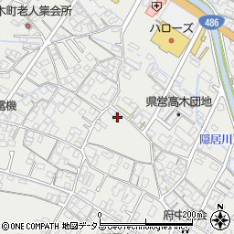 広島県府中市高木町1373周辺の地図