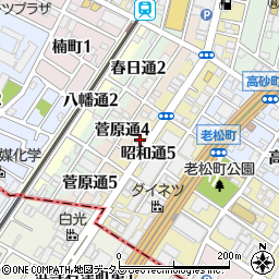 山川公益社ミナト周辺の地図