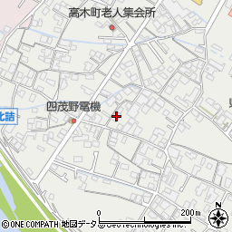 広島県府中市高木町1593周辺の地図