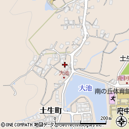 広島県府中市土生町974周辺の地図