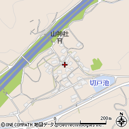 岡山県浅口市金光町上竹1653周辺の地図