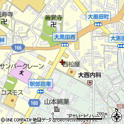 マクドナルド松阪店周辺の地図