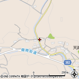 岡山県浅口市金光町上竹2190周辺の地図