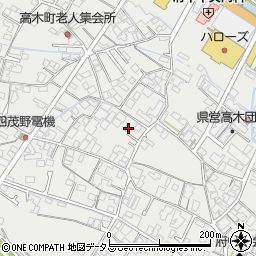 広島県府中市高木町1603周辺の地図