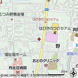 大阪府羽曳野市野290周辺の地図
