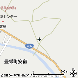 広島県東広島市豊栄町安宿3746周辺の地図