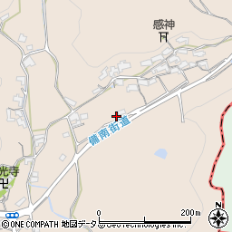 岡山県浅口市金光町上竹350周辺の地図