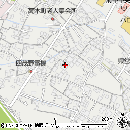 広島県府中市高木町1597周辺の地図