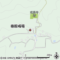 奈良県宇陀市榛原戒場336周辺の地図