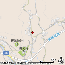 岡山県浅口市金光町上竹509周辺の地図
