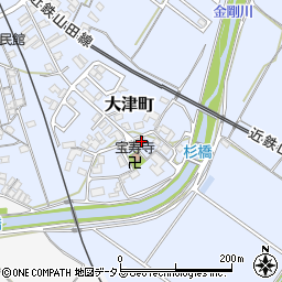 三重県松阪市大津町1095周辺の地図
