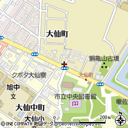 大阪府堺市堺区大仙町3-20周辺の地図
