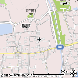 広島県福山市神辺町湯野1116周辺の地図