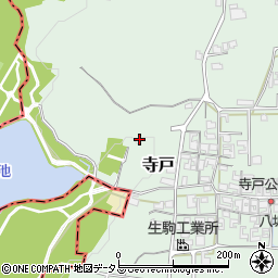 奈良県北葛城郡広陵町寺戸396周辺の地図