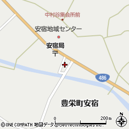 広島県東広島市豊栄町安宿3847周辺の地図