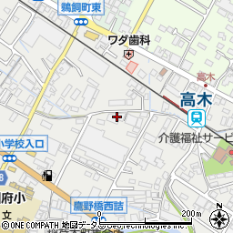 広島県府中市高木町661周辺の地図