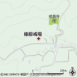 奈良県宇陀市榛原戒場周辺の地図