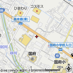 広島県府中市高木町538周辺の地図