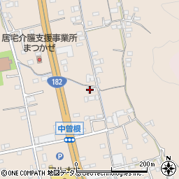 広島県福山市加茂町上加茂278周辺の地図