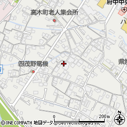 広島県府中市高木町1590周辺の地図