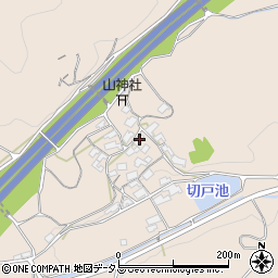 岡山県浅口市金光町上竹1658周辺の地図