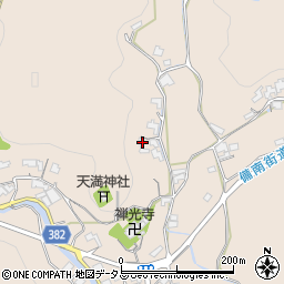 岡山県浅口市金光町上竹529周辺の地図