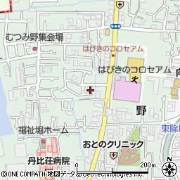 大阪府羽曳野市野276-41周辺の地図