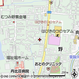 大阪府羽曳野市野276-45周辺の地図