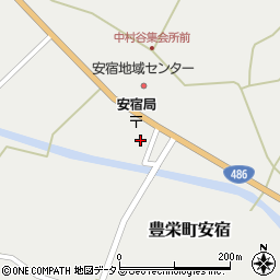 広島県東広島市豊栄町安宿3864周辺の地図