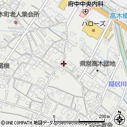広島県府中市高木町1374周辺の地図
