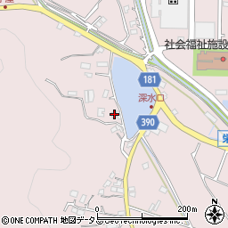 広島県福山市神辺町湯野2030周辺の地図