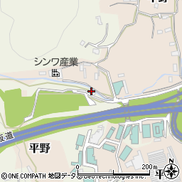 財団法人西名阪共同墓園　あすか霊園周辺の地図