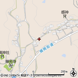 岡山県浅口市金光町上竹355周辺の地図