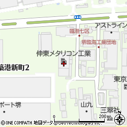 伸東メタリコン工業株式会社周辺の地図