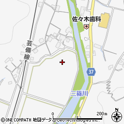 広島県広島市安佐北区白木町周辺の地図