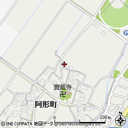 三重県松阪市阿形町361-3周辺の地図